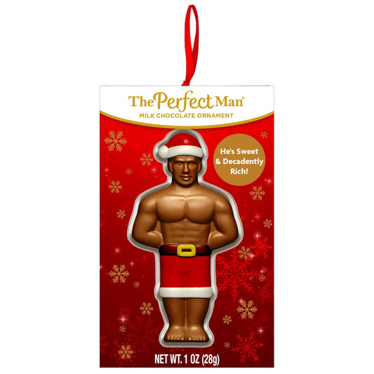 The Perfect Man Milk Chocolate Ornament - 1oz