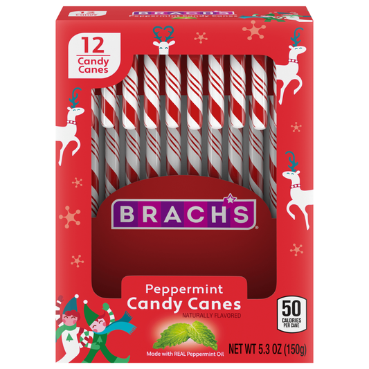 Brach's Original Candy Canes - 5.3oz / 12ct