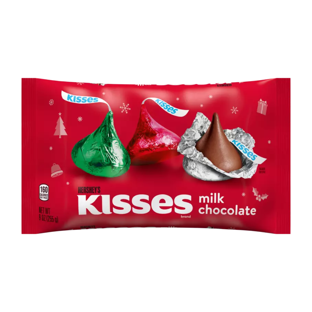 Hershey's Milk Chocolate Holiday Kisses - 9oz