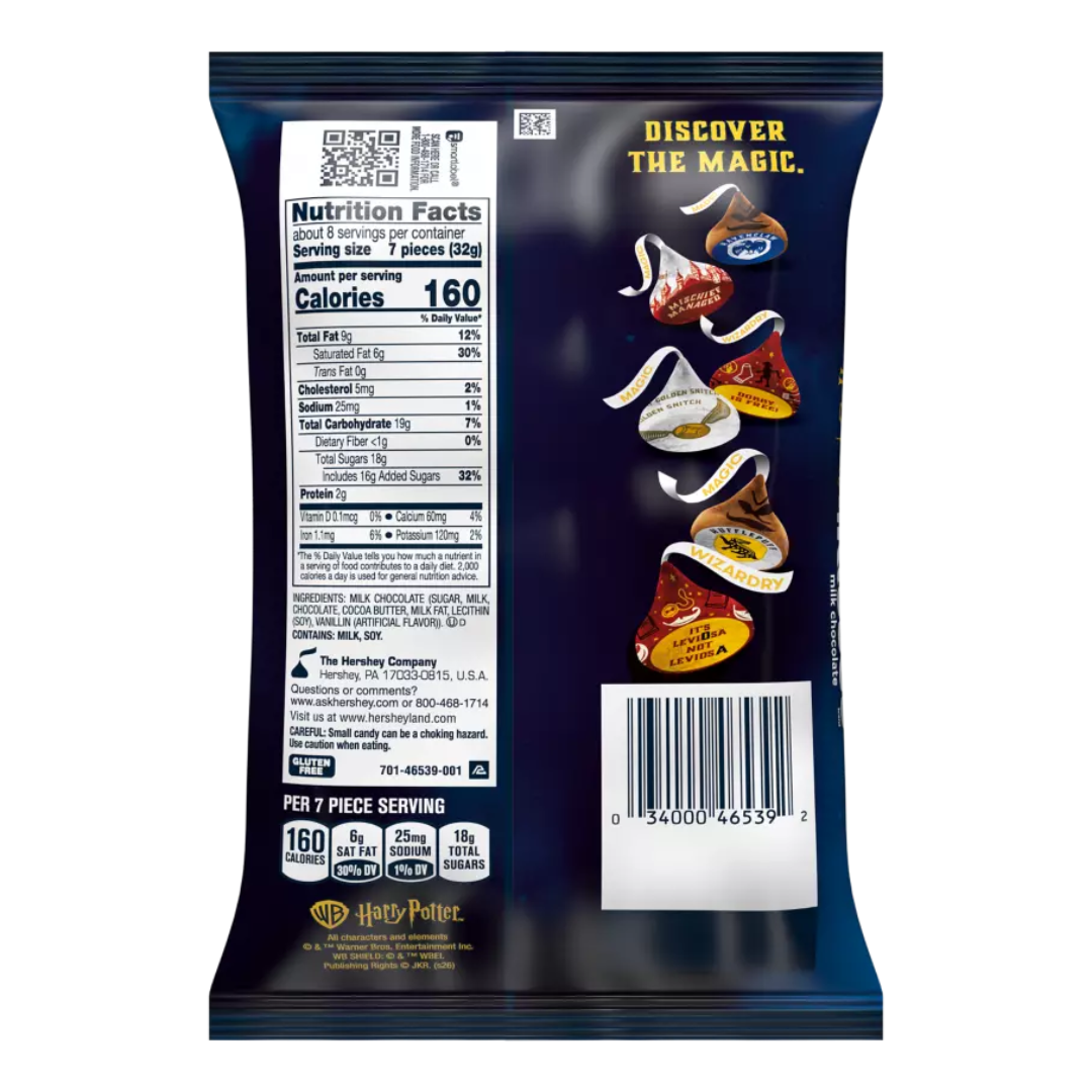 HERSHEY's Milk Chocolate Harry Potter Kisses - 8.5oz