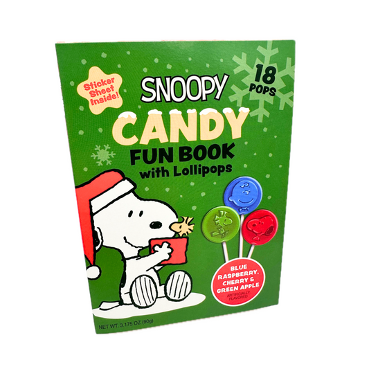 Snoopy Candy Fun Book with Lollipops - 3.175oz