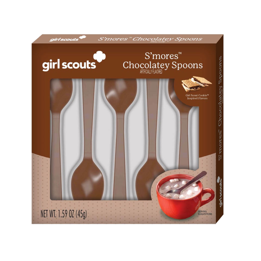 Girl Scouts S'mores Chocolately Stirring Spoons - 1.59oz / 5ct