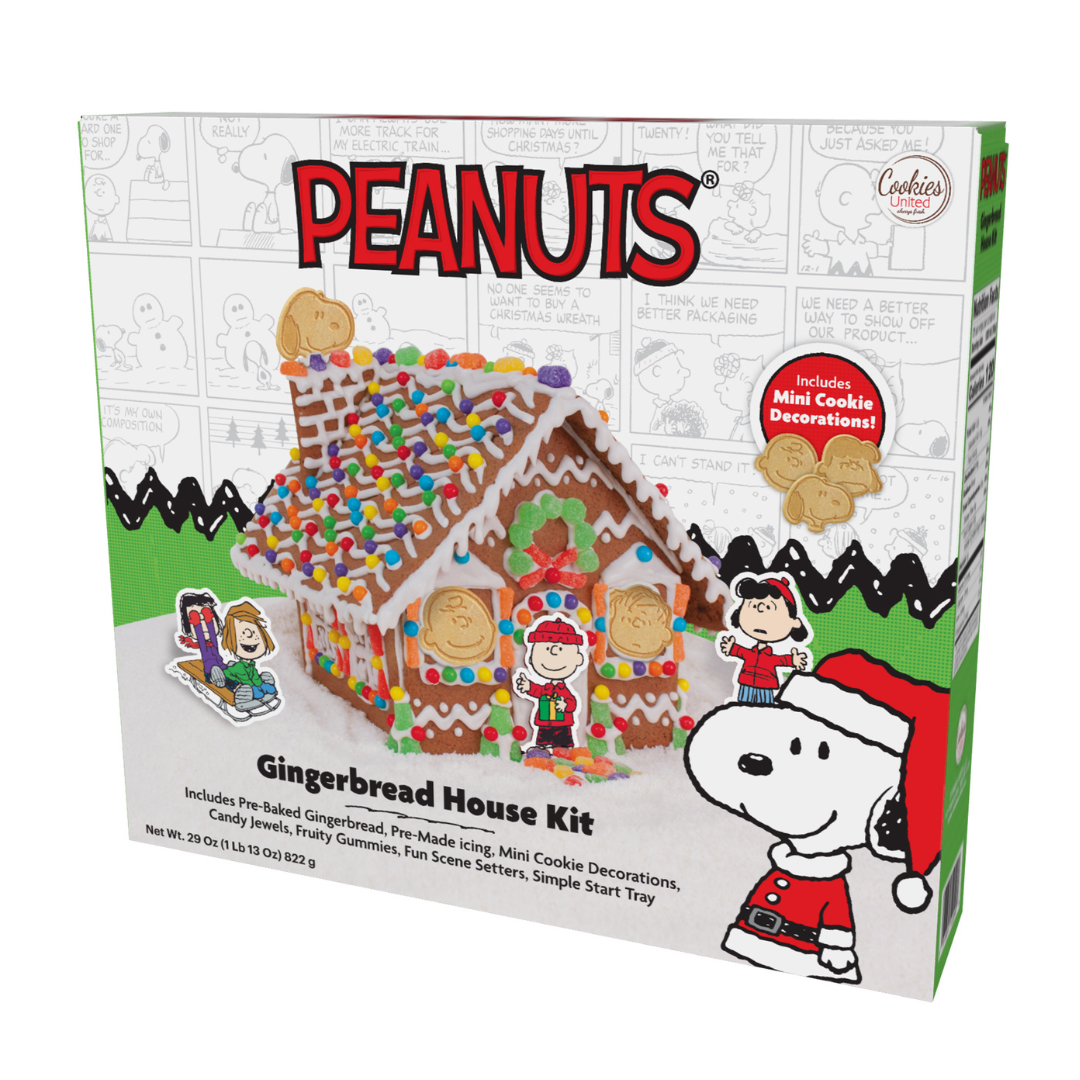 Peanuts Gingerbread House Kit - 29oz