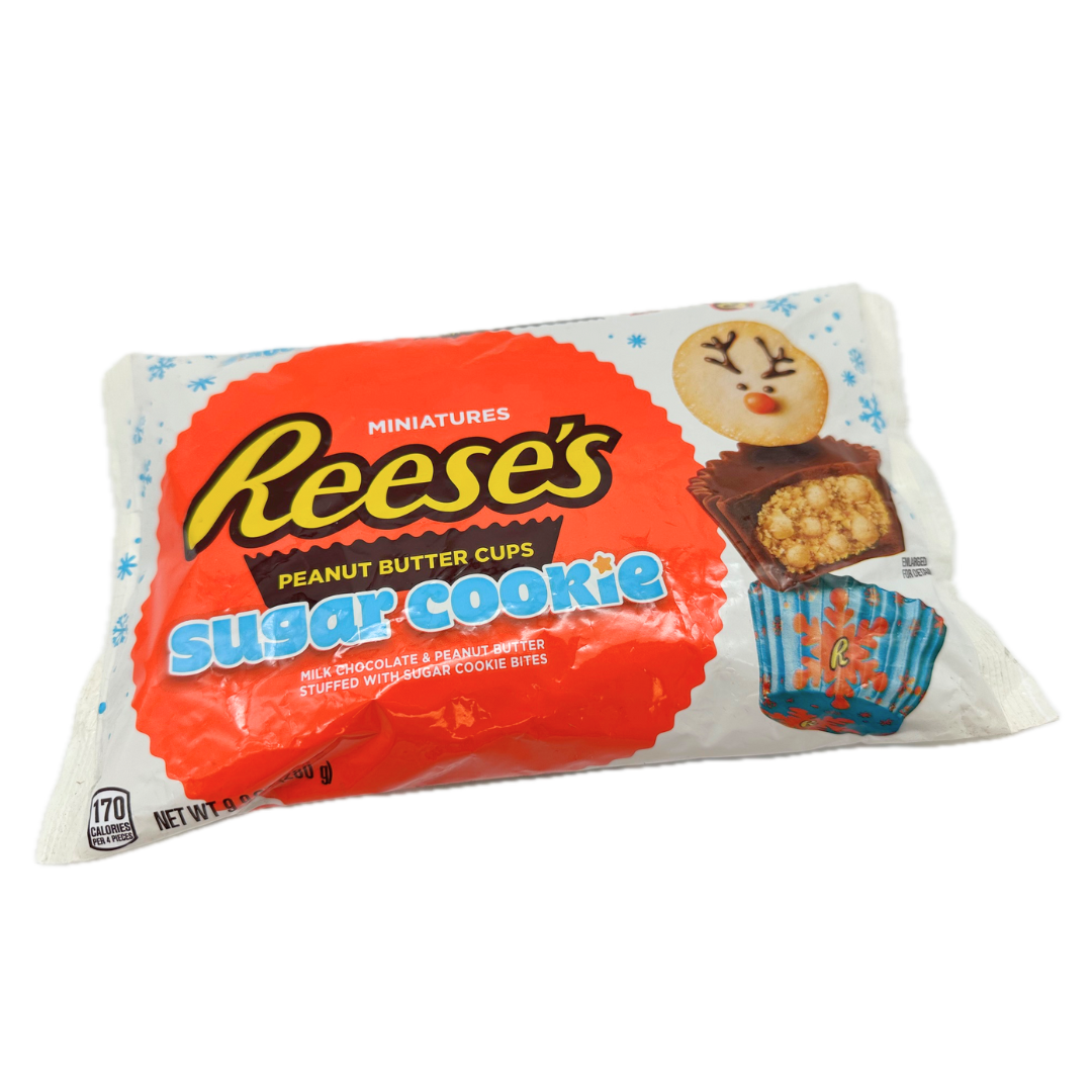 Reese's Sugar Cookie Milk Chocolate Minatures Peanut Butter Cups - 9.9oz