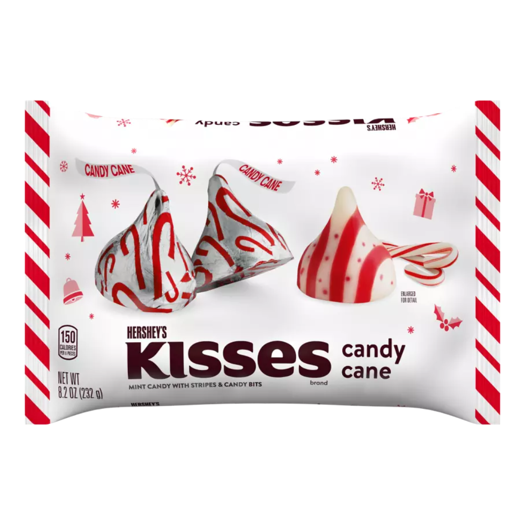 Hershey's Kisses Candy Cane - 8.2oz