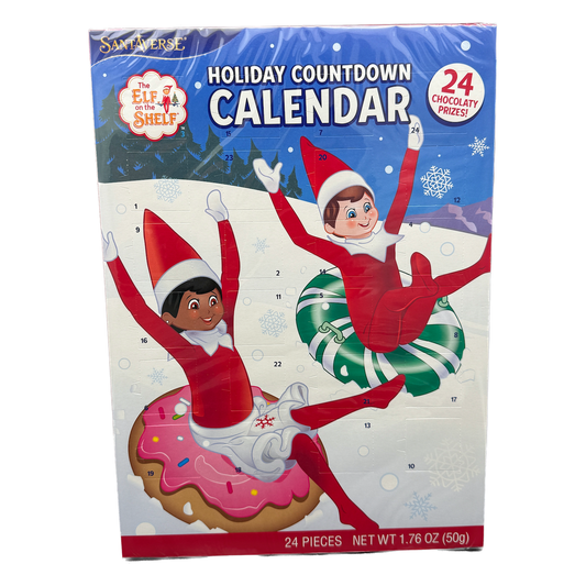 Elf on the Shelf Holiday Countdown Calendar - 1.76oz / 24pc