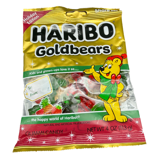 HARIBO Gummi Christmas Bears - 4oz