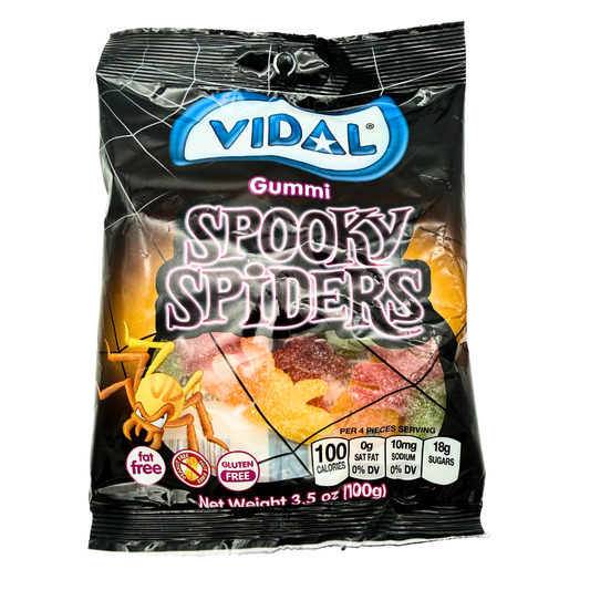 Gummi Spiders Candy - 3.5oz