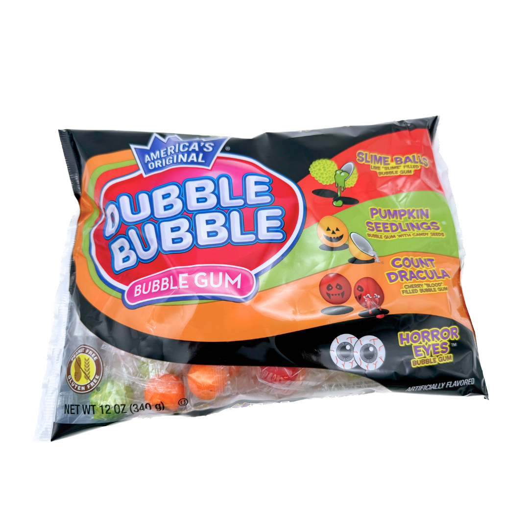 Dubble Bubble Halloween Assorted Gumballs - 12oz