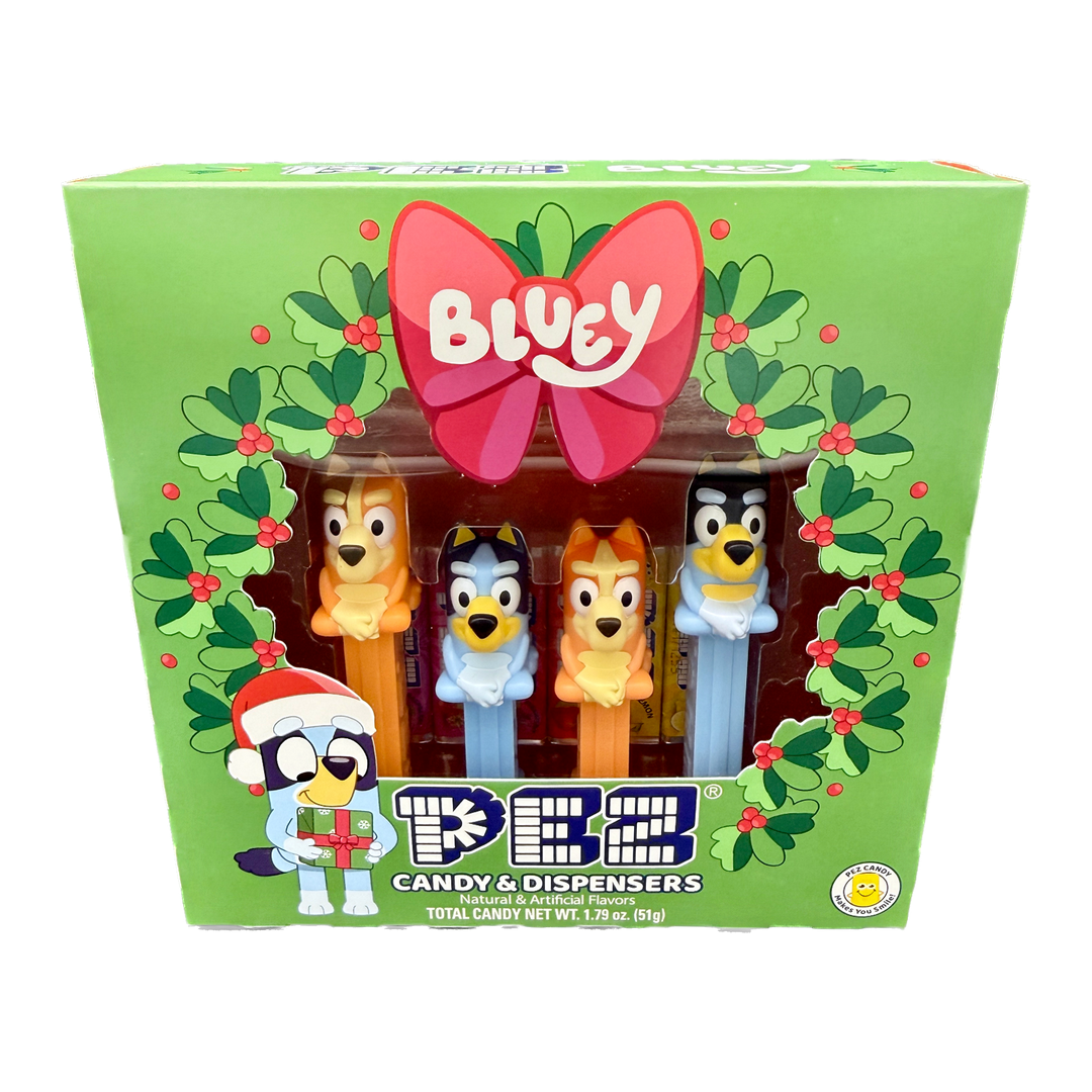 PEZ Bluey Christmas Gift Set, Candy & Dispensers - 1.79 oz