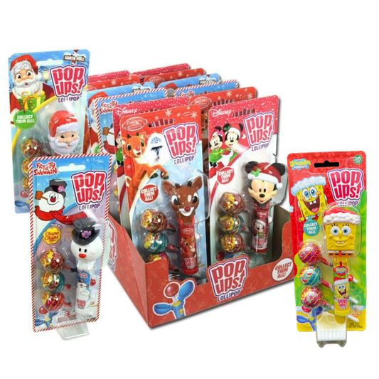 Christmas PopUps Lollipops - 12ct