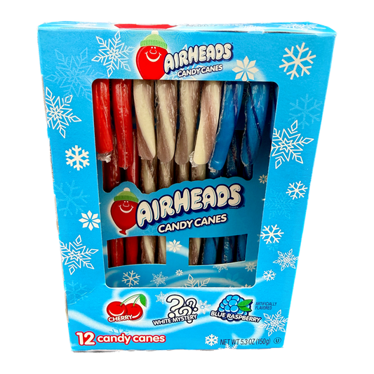 Airheads Candy Canes - 12ct