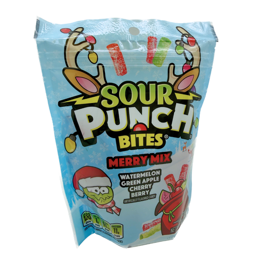 Sour Punch Bites Merry Mix - 9oz