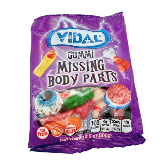 Vidal Gummi Missing Body Parts - 3.5oz