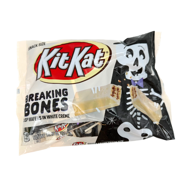 Kit Kat Breaking Bones White Creme Snack Size Candy Bars - 10.2oz ...