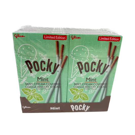 Pocky Mint Creme Biscuit Sticks - 2.14oz / 10ct