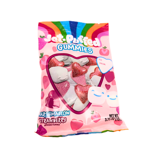 Jet-Puffed Gummy Hearts - 3.75oz