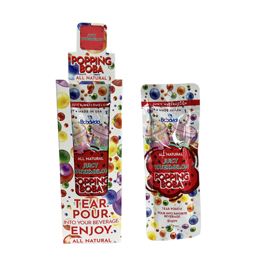 BOBAVIDA Waterlemon Popping Boba - 3oz / 10ct