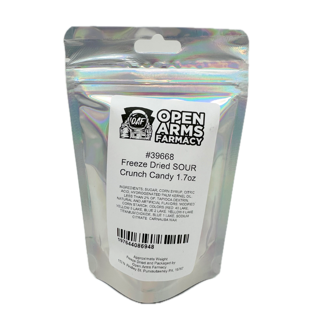 Freeze Dried Crunch Candy Sour - 1.7oz