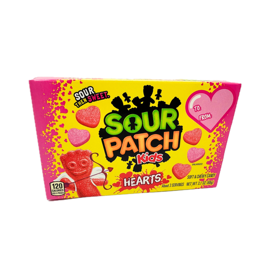 Sour Patch Kids Hearts Theatre Size Box - 3.1oz