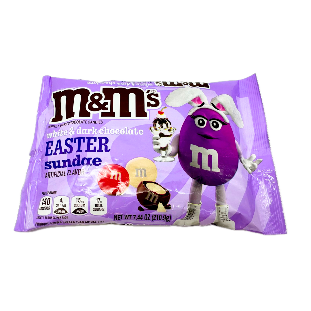 M&M's Easter Sundae White & Dark Chocolate Candy - 7.44oz