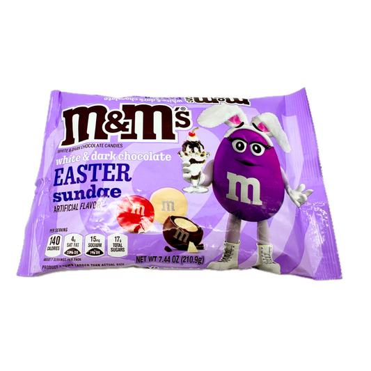 M&M's Easter Sundae White & Dark Chocolate Candy - 7.44oz