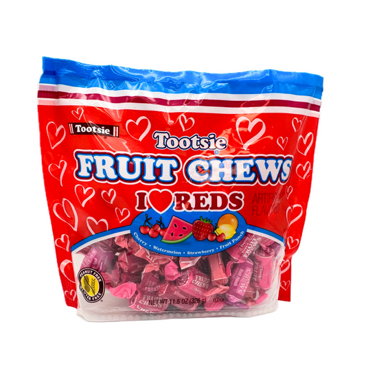 Tootsie "I Love Reds" Fruit Chews - 11.5oz