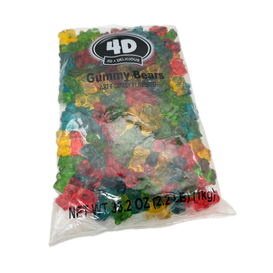 4D Gummy Bears - 2.2lbs