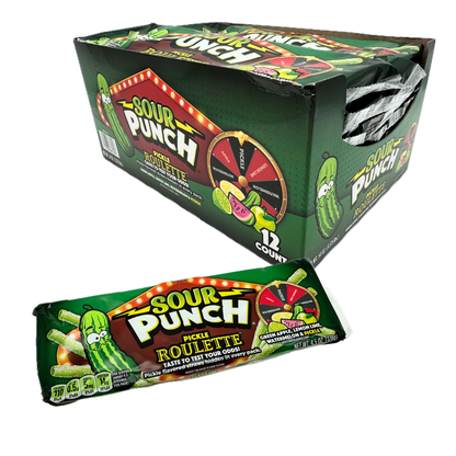 Sour Punch Pickle Roulette - 4.5oz / 12ct