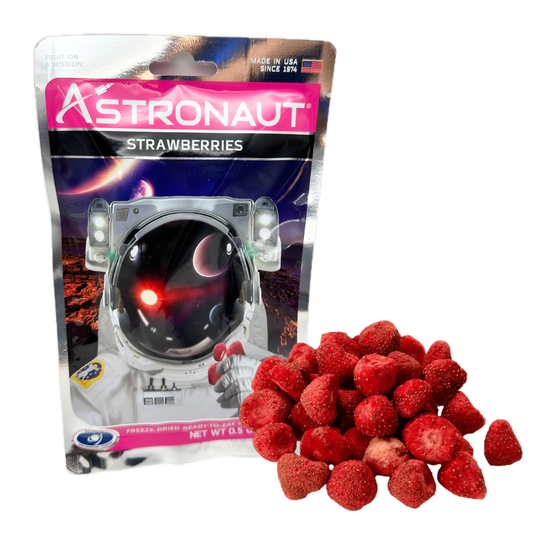 Astronaut Freeze Dried Whole Strawberries - 0.5oz