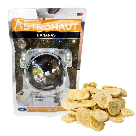 Astronaut Freeze Dried Bananas - 1oz
