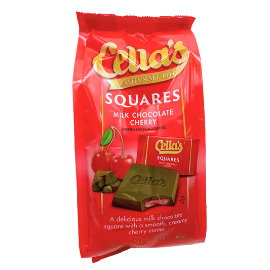 Cella Milk Chocolate Cherry Squares - 7.9oz