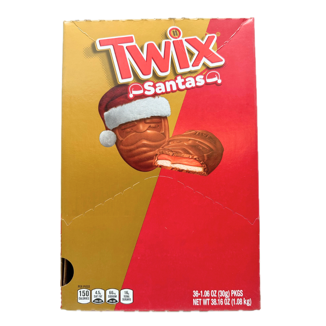 Twix Caramel Santas - 1.06oz / 36ct