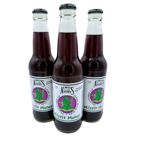 Avery's Misfit Mucus Soda - 12oz / 24ct