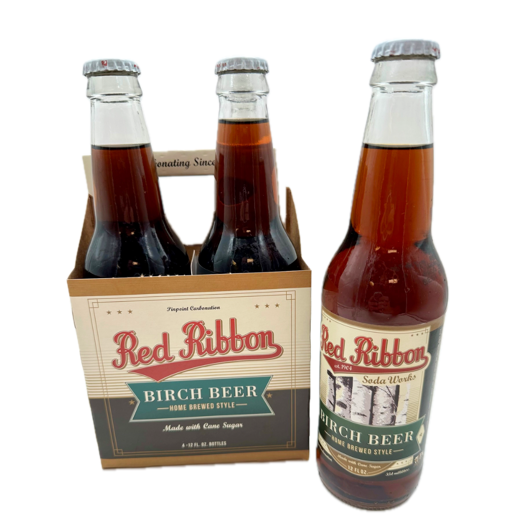 Red Ribbon Birch Beer - 12oz / 4pk