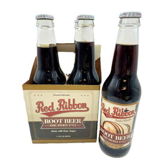 Red Ribbon Root Beer - 12oz / 4pk