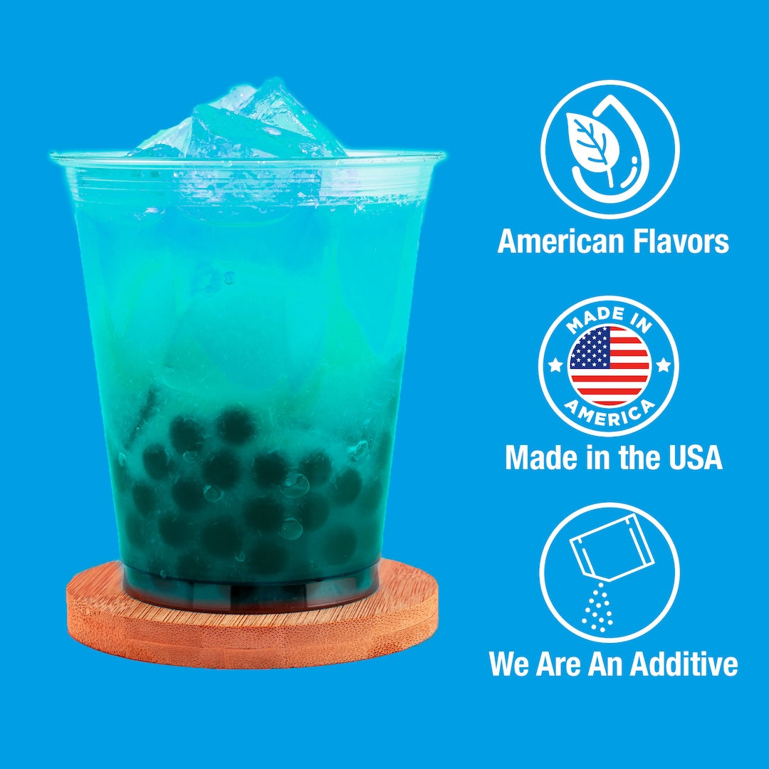 BOBAVIDA Blue Raspberry Popping Boba - 3oz / 10ct