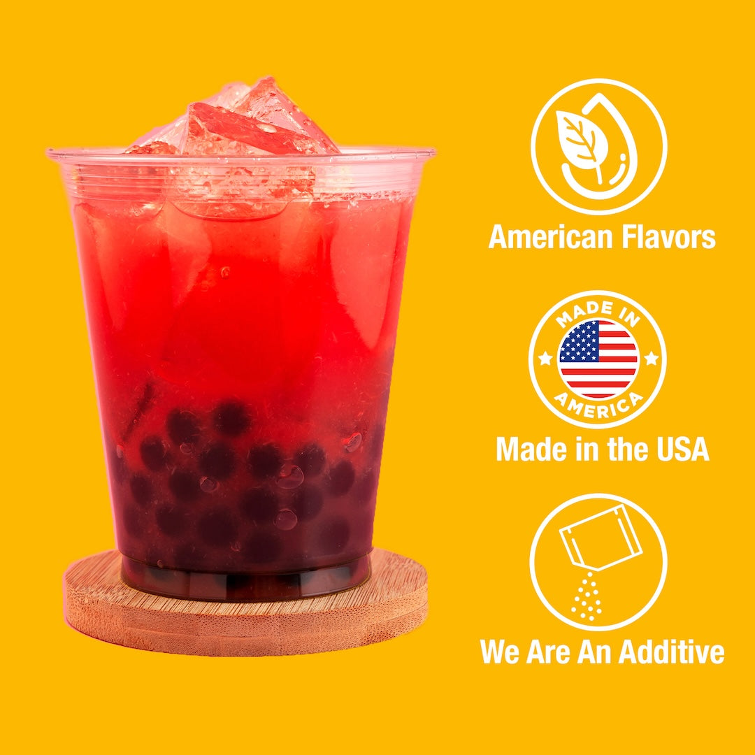 BOBAVIDA Fruit Punch Popping Boba - 3oz / 10ct