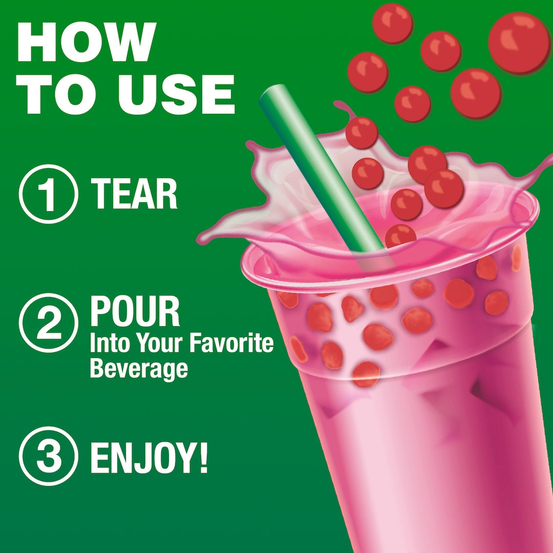 BOBAVIDA Waterlemon Popping Boba - 3oz / 10ct