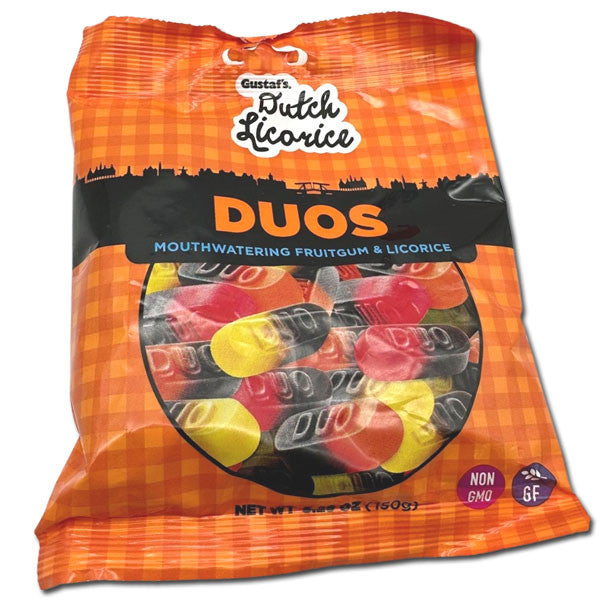 Gustaf's Dutch Licorice Duos - 5.29oz
