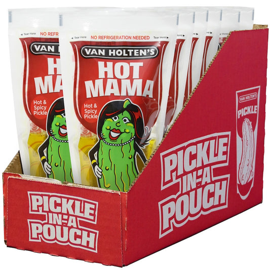Van Holten's Hot Mama Pickle - 12 count