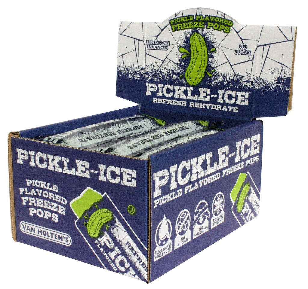 Van Holten Pickle Freeze Pops 24 Count