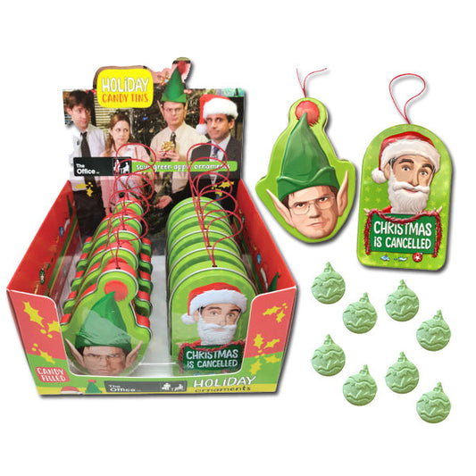 The Office Holiday Candy Ornaments
