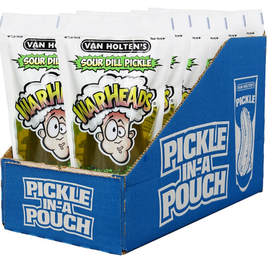 Van Holten's Warhead Pickles Exteme Sour 12 Count