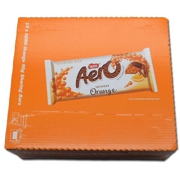Nestle Aero Orange Candy Bar (Import) 15 Count