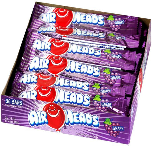 Airheads Grape Taffy - 0.55oz / 36ct