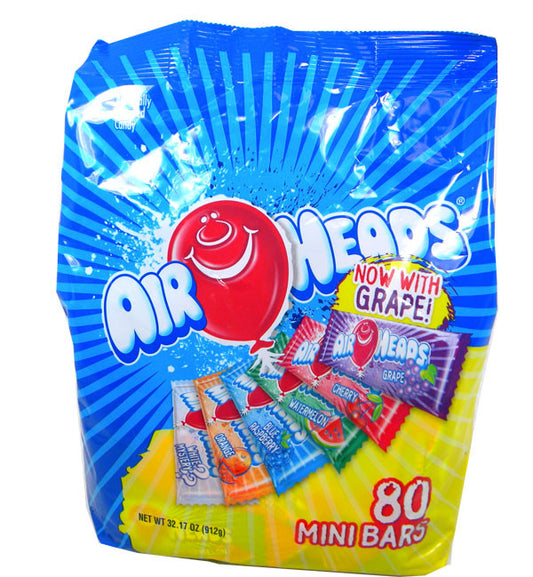 Airheads Taffy Mini's Assorted 80 Count