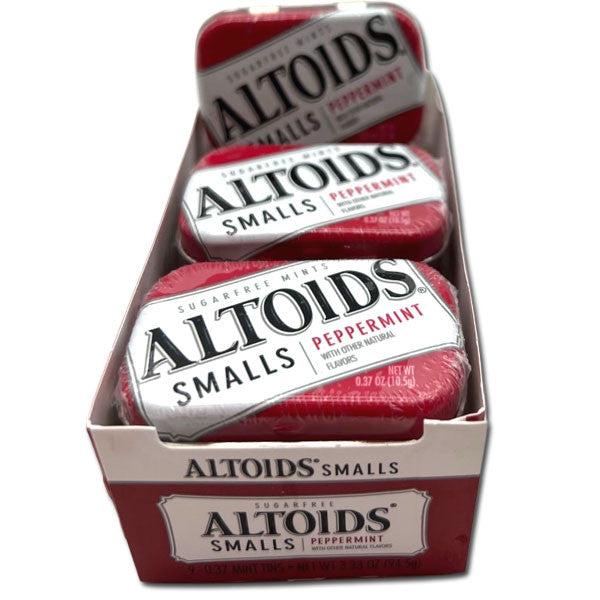 Altoids Smalls Peppermint Sugarfree Mints - 0.37oz / 9ct