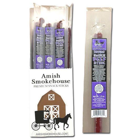 Amish Smokehouse Teriyaki  Beef Sticks