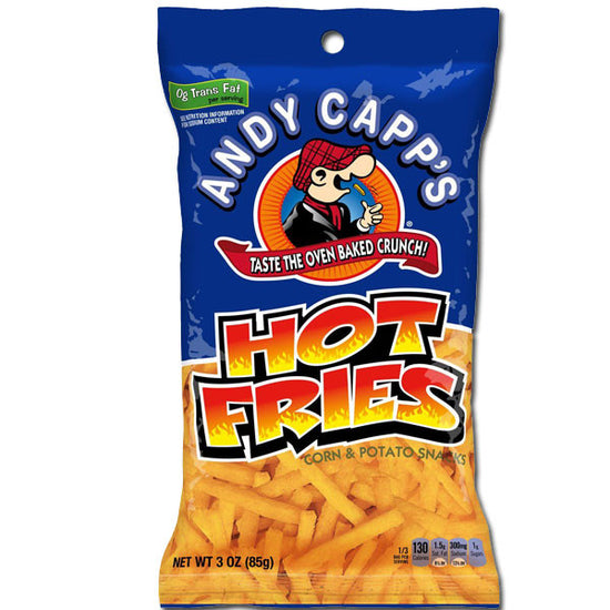 Andy Capp Hot Fries 3oz – Blair Candy Company